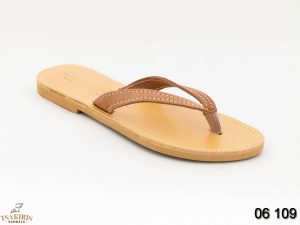 Γυναικεία σανδάλια δερμάτινα Τσακίρης