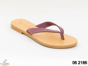 Γυναικεία σανδάλια δερμάτινα Τσακίρης