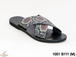 Γυναικεία σανδάλια δερμάτινα Τσακίρης