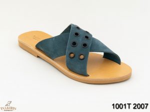 Γυναικεία σανδάλια δερμάτινα Τσακίρης