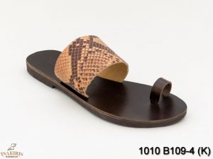 Γυναικεία σανδάλια δερμάτινα Τσακίρης