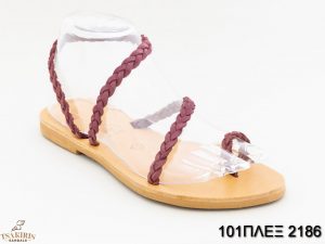 Γυναικεία σανδάλια δερμάτινα
