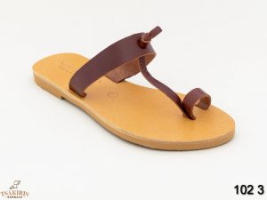 Γυναικεία σανδάλια δερμάτινα