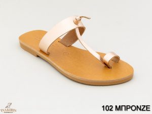 Γυναικεία σανδάλια δερμάτινα