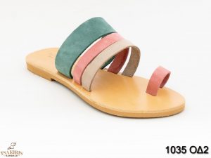 Alternative view of Γυναικεία σανδάλια δερμάτινα Τσακίρης 1035