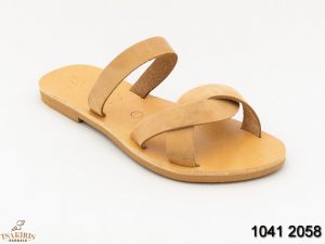 Alternative view of Γυναικεία σανδάλια δερμάτινα Τσακίρης 1041