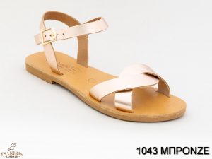 Alternative view of Γυναικεία σανδάλια δερμάτινα Τσακίρης 1043