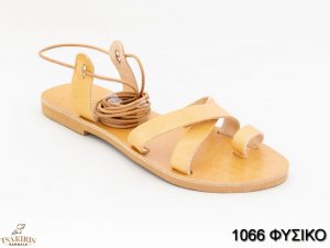 Alternative view of Γυναικεία σανδάλια δερμάτινα Τσακίρης 1066