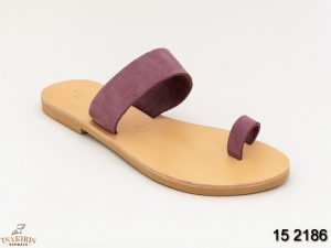 Γυναικεία σανδάλια δερμάτινα Τσακίρης