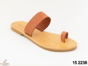 Γυναικεία σανδάλια δερμάτινα Τσακίρης