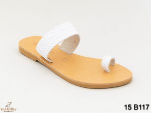 Γυναικεία σανδάλια δερμάτινα Τσακίρης