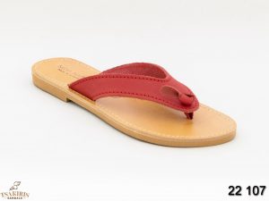 Γυναικεία σανδάλια δερμάτινα Τσακίρης