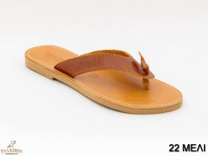 Γυναικεία σανδάλια δερμάτινα Τσακίρης