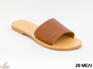 Γυναικεία σανδάλια δερμάτινα Τσακίρης