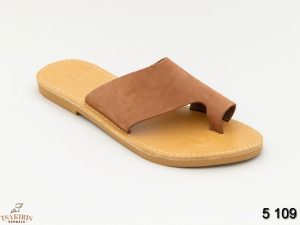 Γυναικεία σανδάλια δερμάτινα Τσακίρης