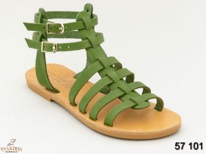 Γυναικεία σανδάλια δερμάτινα