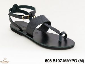 Γυναικεία σανδάλια δερμάτινα Τσακίρης