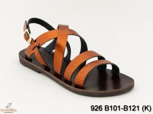 Γυναικεία σανδάλια δερμάτινα Τσακίρης