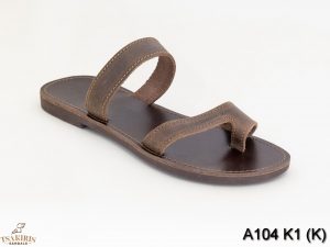 Ανδρικά σανδάλια δερμάτινα Τσακίρης Α104 Κ1 (Κ)
