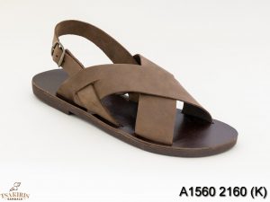 Ανδρικά σανδάλια δερμάτινα Τσακίρης