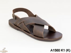 Ανδρικά σανδάλια δερμάτινα Τσακίρης