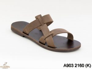 Ανδρικά σανδάλια δερμάτινα Τσακίρης