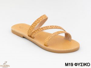 Alternative view of Γυναικεία σανδάλια δερμάτινα Τσακίρης Μ19