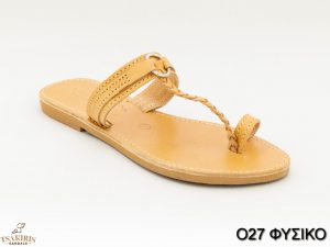 Alternative view of Γυναικεία σανδάλια δερμάτινα Τσακίρης Ο27