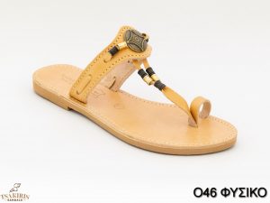 Alternative view of Γυναικεία σανδάλια δερμάτινα Τσακίρης Ο46