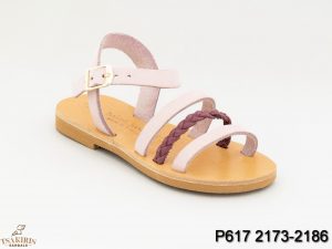 Παιδικά σανδάλια δερμάτινα Τσακίρης