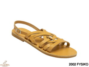 Γυναικεία σανδάλια δερμάτινα Τσακίρης 2002