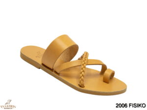 Γυναικεία σανδάλια δερμάτινα Τσακίρης 2006