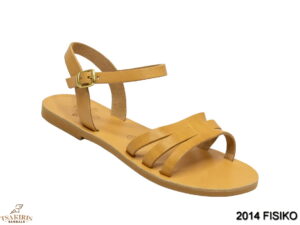 Γυναικεία σανδάλια δερμάτινα Τσακίρης 2014